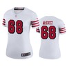 San Francisco 49ers Colton Mckivitz White Color Rush Legend Jersey - Womens - Robokeg