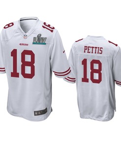San Francisco 49ers Dante Pettis White Super Bowl Liv Game Jersey - Robokeg