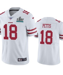San Francisco 49ers Dante Pettis White Super Bowl Liv Vapor Limited Jersey - Robokeg