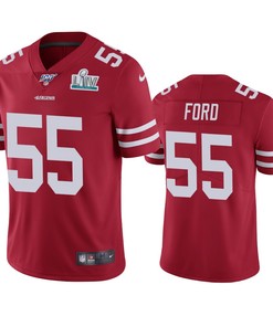 San Francisco 49ers Dee Ford Scarlet Super Bowl Liv Vapor Limited Jersey - Robokeg