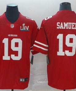 San Francisco 49ers Deebo Samuel #19 2020 Nfl Red Jersey Jersey - Robokeg