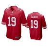 San Francisco 49ers Deebo Samuel 2019 Nfl Draft Scarlet Game Jersey - Robokeg