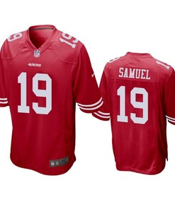 San Francisco 49ers Deebo Samuel 2019 Nfl Draft Scarlet Game Jersey - Robokeg