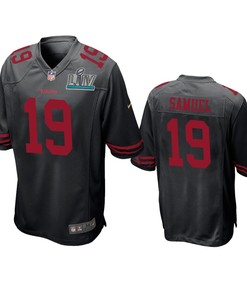 San Francisco 49ers Deebo Samuel Black Super Bowl Liv Game Jersey - Robokeg