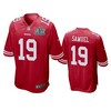 San Francisco 49ers Deebo Samuel Scarlet Super Bowl Liv Game Jersey - Robokeg