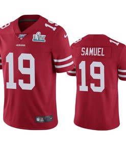 San Francisco 49ers Deebo Samuel Scarlet Super Bowl Liv Vapor Limited Jersey - Robokeg