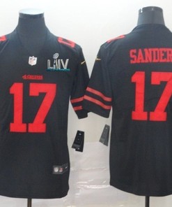 San Francisco 49ers Emmanuel Sanders # 17 2020 Nfl Black Jersey Jersey - Robokeg
