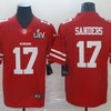 San Francisco 49ers Emmanuel Sanders # 17 2020 Nfl Red Jersey Jersey - Robokeg