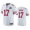 San Francisco 49ers Emmanuel Sanders White Super Bowl Liv Vapor Limited Jersey - Robokeg