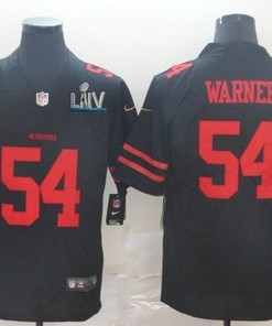 San Francisco 49ers Fred Warner # 54 2020 Nfl Black Jersey Jersey - Robokeg