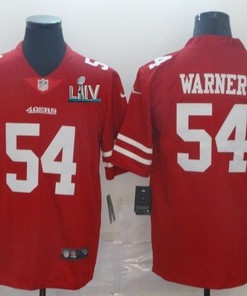 San Francisco 49ers Fred Warner # 54 2020 Nfl Red Jersey Jersey - Robokeg