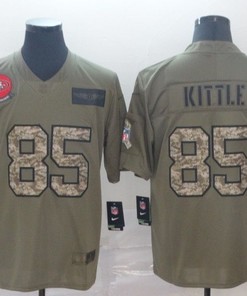 San Francisco 49ers George Kittle #85 2020 Nfl Camo Jersey Jersey - Robokeg