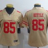 San Francisco 49ers George Kittle #85 2020 Nfl Golden Womens Jersey Jersey - Robokeg