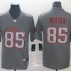 San Francisco 49ers George Kittle #85 2020 Nfl Grey Jersey Jersey - Robokeg