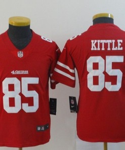 San Francisco 49ers George Kittle #85 2020 Nfl Red Jersey Jersey - Robokeg
