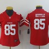 San Francisco 49ers George Kittle #85 2020 Nfl Red Womens Jersey Jersey - Robokeg