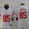 San Francisco 49ers George Kittle #85 2020 Nfl White Jersey Jersey - Robokeg