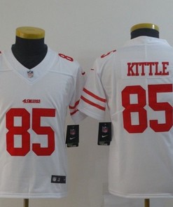 San Francisco 49ers George Kittle #85 2020 Nfl White Jersey Jersey - Robokeg