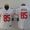San Francisco 49ers George Kittle #85 2020 Nfl White Womens Jersey Jersey - Robokeg