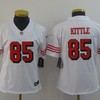 San Francisco 49ers George Kittle #85 2020 Nfl White Womens Jersey Jersey - Robokeg
