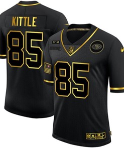 San Francisco 49ers George Kittle #85 Nfl 2020 Black Jersey - Robokeg
