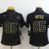 San Francisco 49ers George Kittle #85 Nfl 2020 Black Womens Jersey - Robokeg