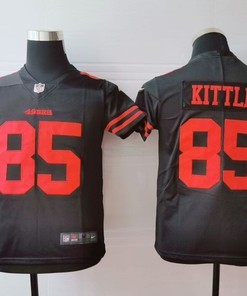 San Francisco 49ers George Kittle #85 Nfl 2020 Brown Jersey - Robokeg