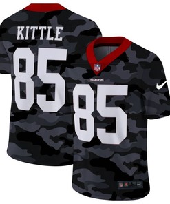 San Francisco 49ers George Kittle #85 Nfl 2020 Camo Jersey - Robokeg