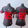 San Francisco 49ers George Kittle #85 Nfl 2020 Dark Grey Womens Jersey - Robokeg