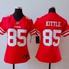 San Francisco 49ers George Kittle #85 Nfl 2020 Red Womens Jersey - Robokeg