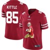 San Francisco 49ers George Kittle #85 Nfl Portrait Brandedition Red Jersey - Robokeg