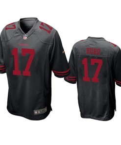 San Francisco 49ers Jalen Hurd 2019 Nfl Draft Black Game Jersey - Robokeg