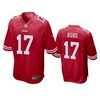 San Francisco 49ers Jalen Hurd 2019 Nfl Draft Scarlet Game Jersey - Robokeg
