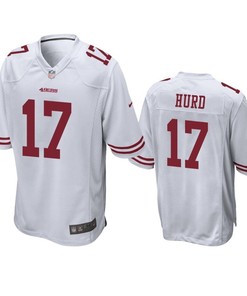 San Francisco 49ers Jalen Hurd 2019 Nfl Draft White Game Jersey - Robokeg