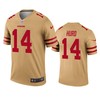 San Francisco 49ers Jalen Hurd Gold Inverted Legend Jersey - Robokeg
