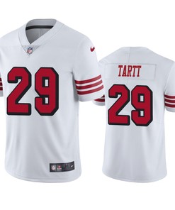 San Francisco 49ers Jaquiski Tartt White Nike Color Rush Limited Jersey - Robokeg