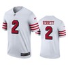 San Francisco 49ers Jason Verrett White Color Rush Legend Jersey - Mens - Robokeg