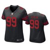 San Francisco 49ers Javon Kinlaw Black 2020 Nfl Draft Game Jersey - Robokeg