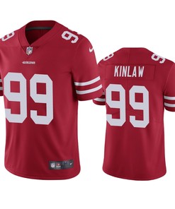 San Francisco 49ers Javon Kinlaw Scarlet 2020 Nfl Draft Vapor Limited Jersey - Robokeg