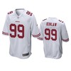 San Francisco 49ers Javon Kinlaw White 2020 Nfl Draft Game Jersey - Robokeg