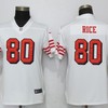 San Francisco 49ers Jerry Rice #80 2020 Nfl White Jersey Jersey - Robokeg