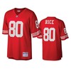 San Francisco 49ers Jerry Rice Scarlet Legacy Replica Jersey - Robokeg