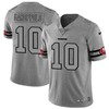 San Francisco 49ers Jimmy Garoppolo #10 2020 Nfl Grey Jersey Jersey - Robokeg
