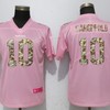 San Francisco 49ers Jimmy Garoppolo #10 2020 Nfl Pink Womens Jersey Jersey - Robokeg