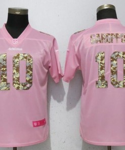 San Francisco 49ers Jimmy Garoppolo #10 2020 Nfl Pink Womens Jersey Jersey - Robokeg