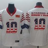 San Francisco 49ers Jimmy Garoppolo #10 American Flag 2020 Nfl White Jersey Jersey - Robokeg