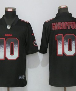 San Francisco 49ers Jimmy Garoppolo #10 Nfl 2020 Black Jersey - Robokeg