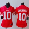 San Francisco 49ers Jimmy Garoppolo #10 Nfl 2020 Dark Pink Womens Jersey - Robokeg