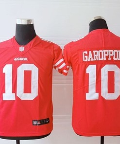 San Francisco 49ers Jimmy Garoppolo #10 Nfl 2020 Red Jersey - Robokeg