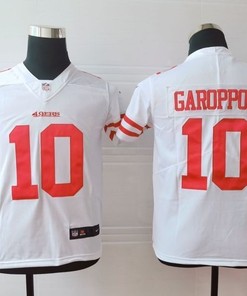 San Francisco 49ers Jimmy Garoppolo #10 Nfl 2020 White Jersey - Robokeg